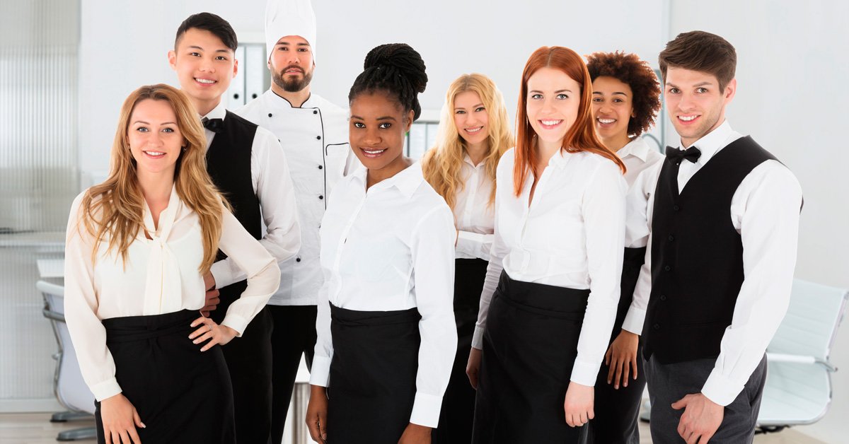 uniformes para restaurantes