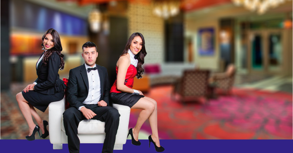 uniformes de casino